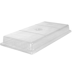 2-inch vented humidity dome for 10X20 propagation trays, seed germination, and microgreens.