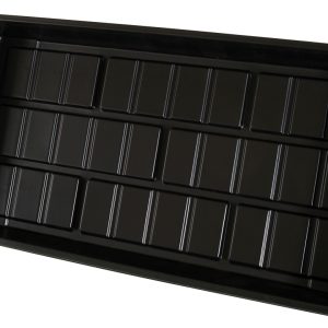 Standard 10X20 propagation tray without drainage holes for seed starting and cloning.