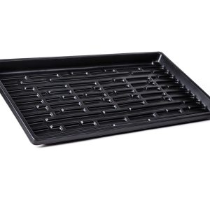 SunBlaster Double Thick Microgreen Tray with Holes, 10X20 plus x1.25 Deep